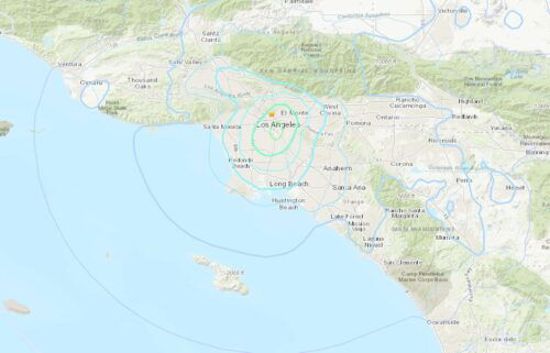 A magnitude 4.4 earthquake occurred in Los Angeles late Monday morning