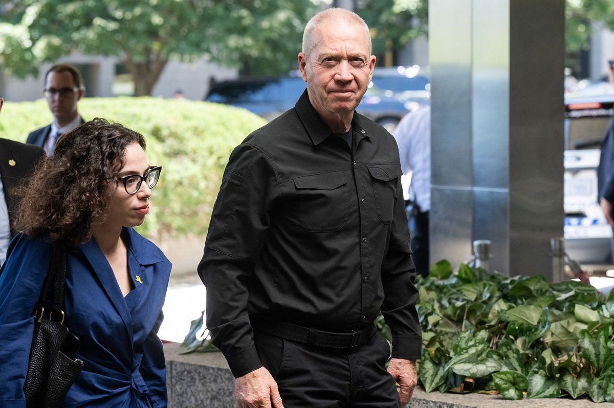 <i>Saul Loeb/AFP/Getty Images via CNN Newsource</i><br/>Gallant arrives at the US State Department in Washington