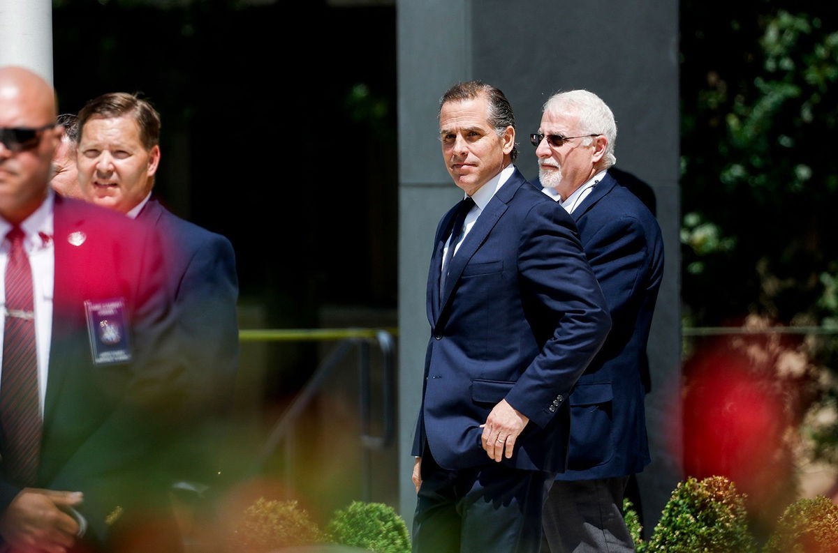 <i>Anna Moneymaker/Getty Images via CNN Newsource</i><br/>Hunter Biden