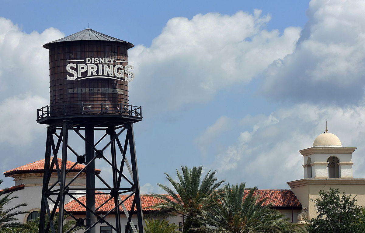 <i>Paul Hennessy/SOPA Images/Sipa/AP via CNN Newsource</i><br/>The Disney Springs sign at Walt Disney World in Orlando