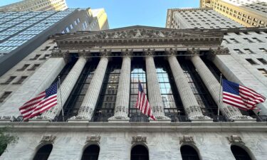 The New York Stock Exchange is shown on August 13