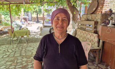 Aysun Ekiz's grandparents were among the few Turkish people to stay in Kayaköy.