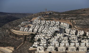 The Israeli settlement of Givat Zeev