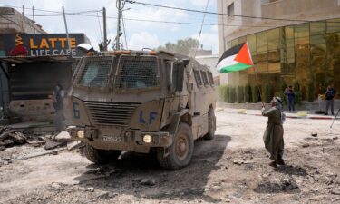 The Israeli military is seen in Nur Shams