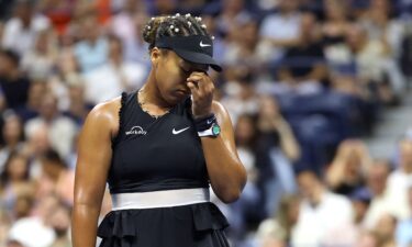 Naomi Osaka's return to the US Open came to an early end.