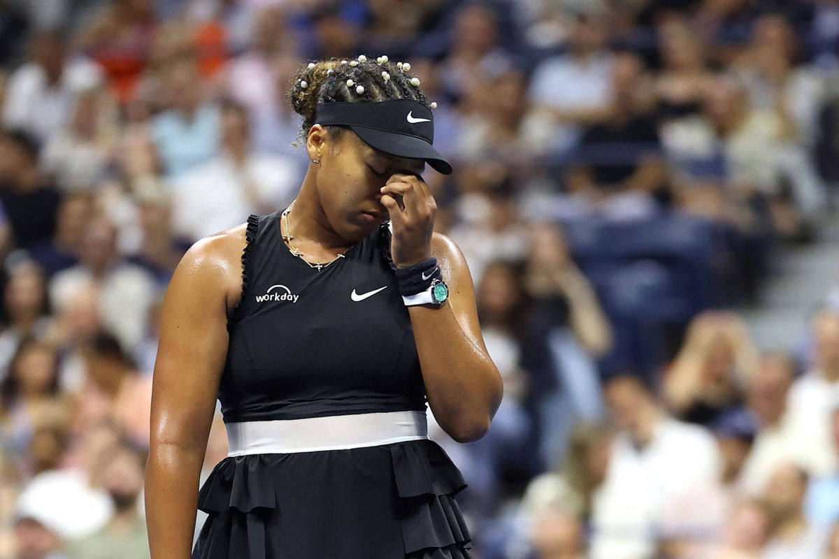 <i>Charly Triballeau/AFP/Getty Images via CNN Newsource</i><br/>Naomi Osaka's return to the US Open came to an early end.