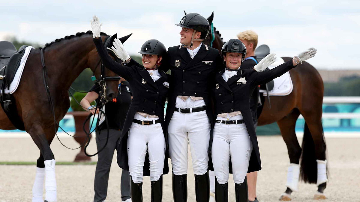 Germany wins gold at Paris Olympics, cements status as team dressage