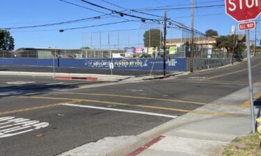 The intersection in El Segundo where the collision took place