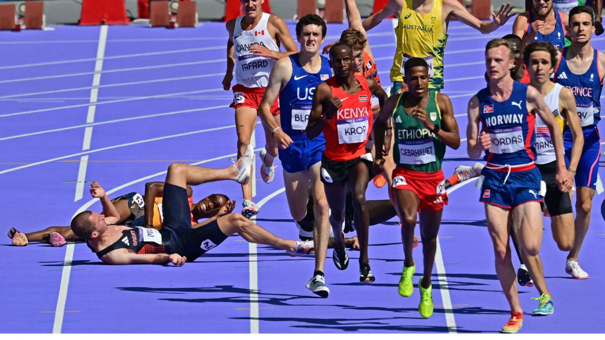 5000m heat collision