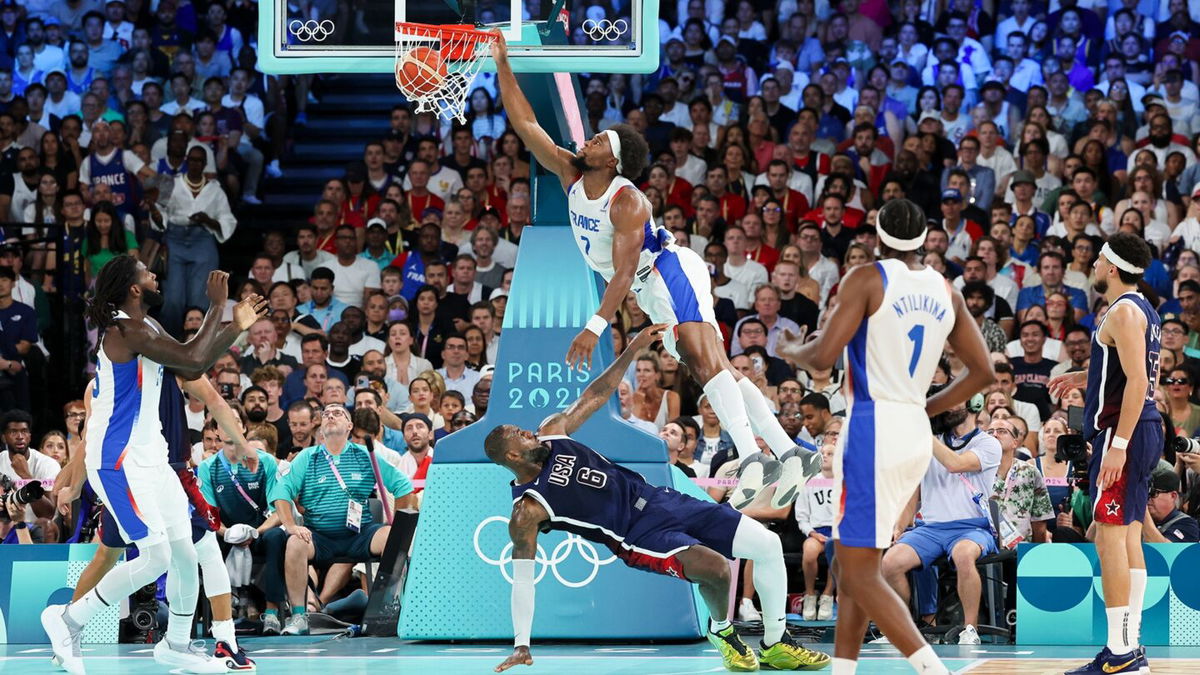 The best dunks from the 2024 Paris Olympics