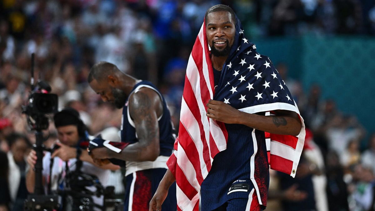 All of Kevin Durant's best moments from the 2024 Olympics