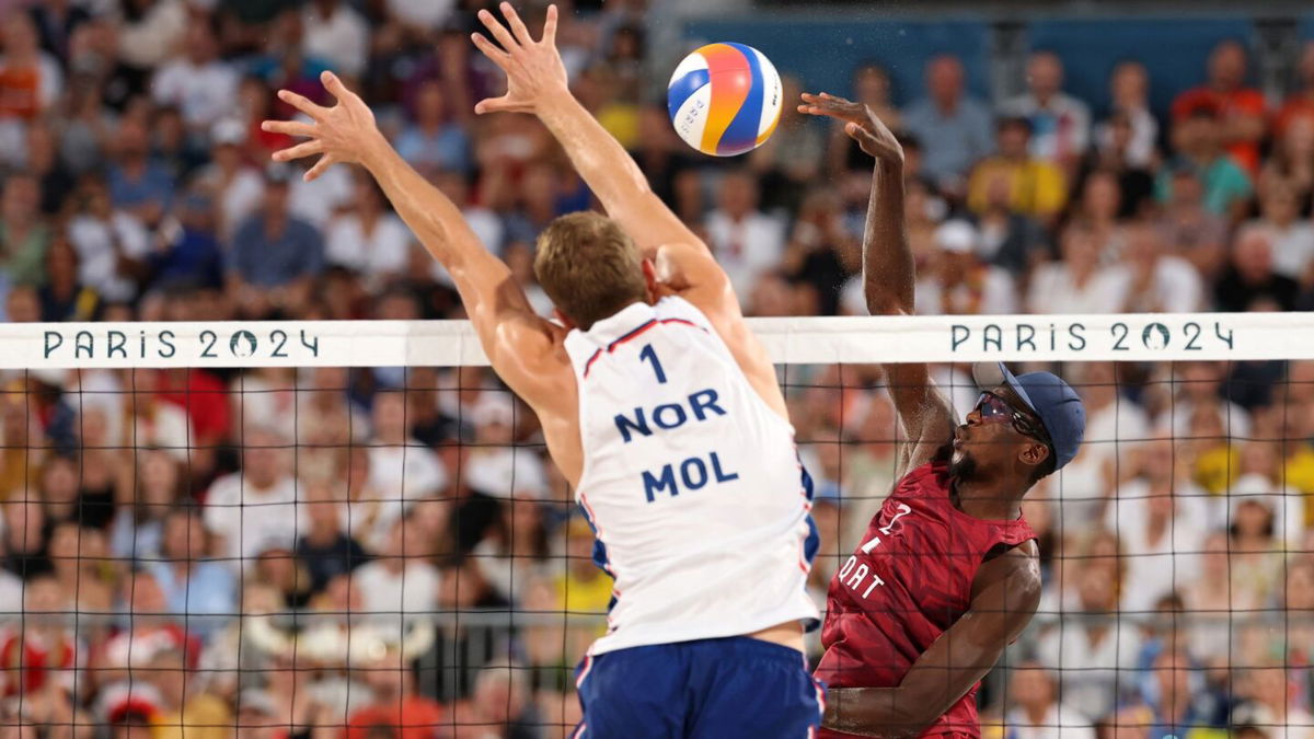 Norway dominates Qatar for beach volleyball bronze