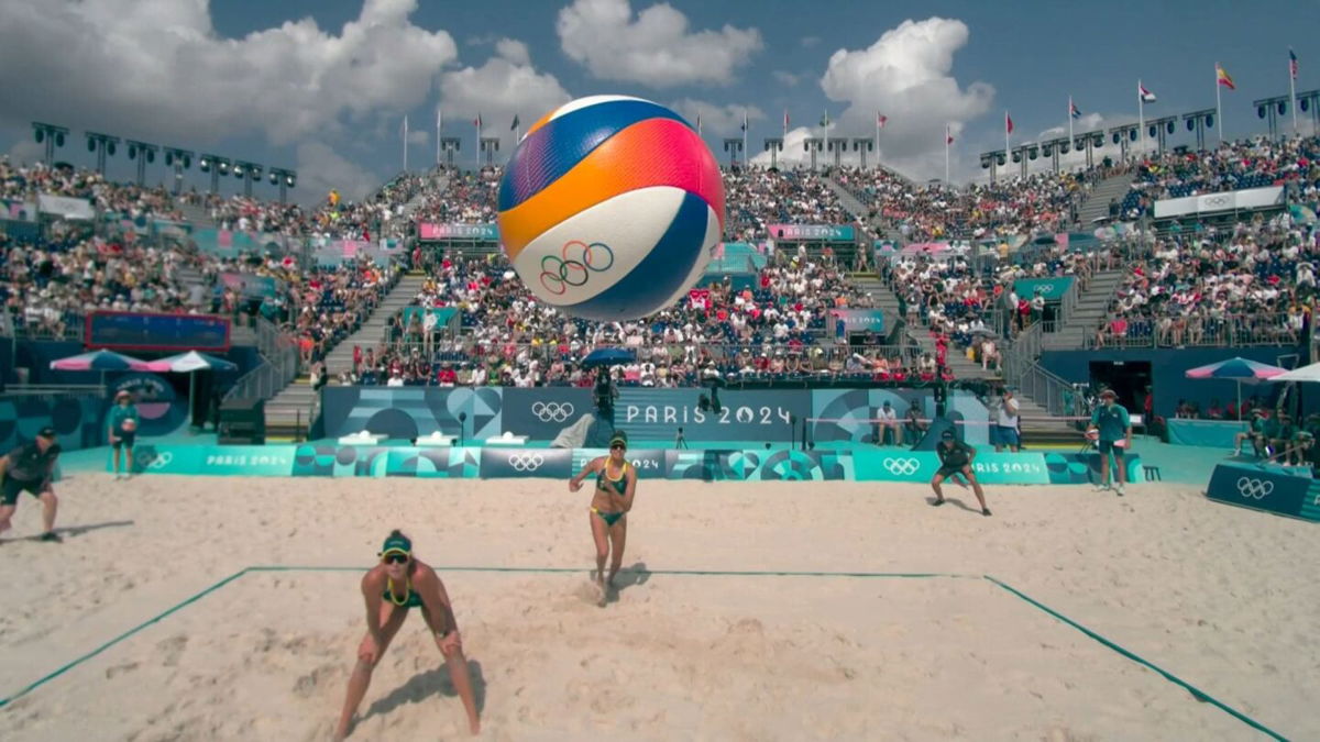 Australian women's beach volleyball faces Canada