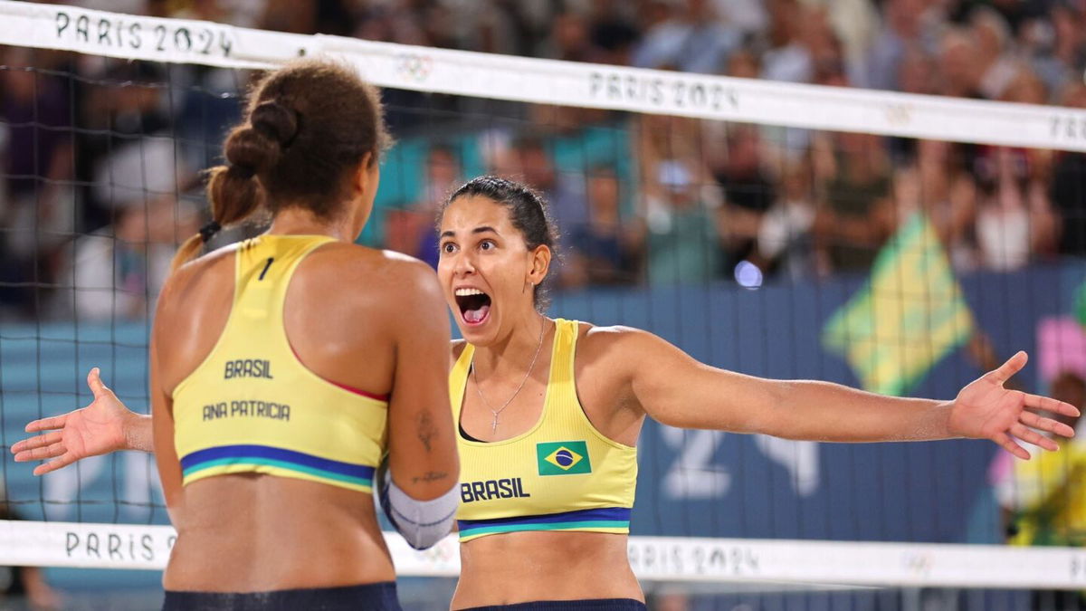 Brazil wins first women's beach volleyball gold since 1996 KTVZ