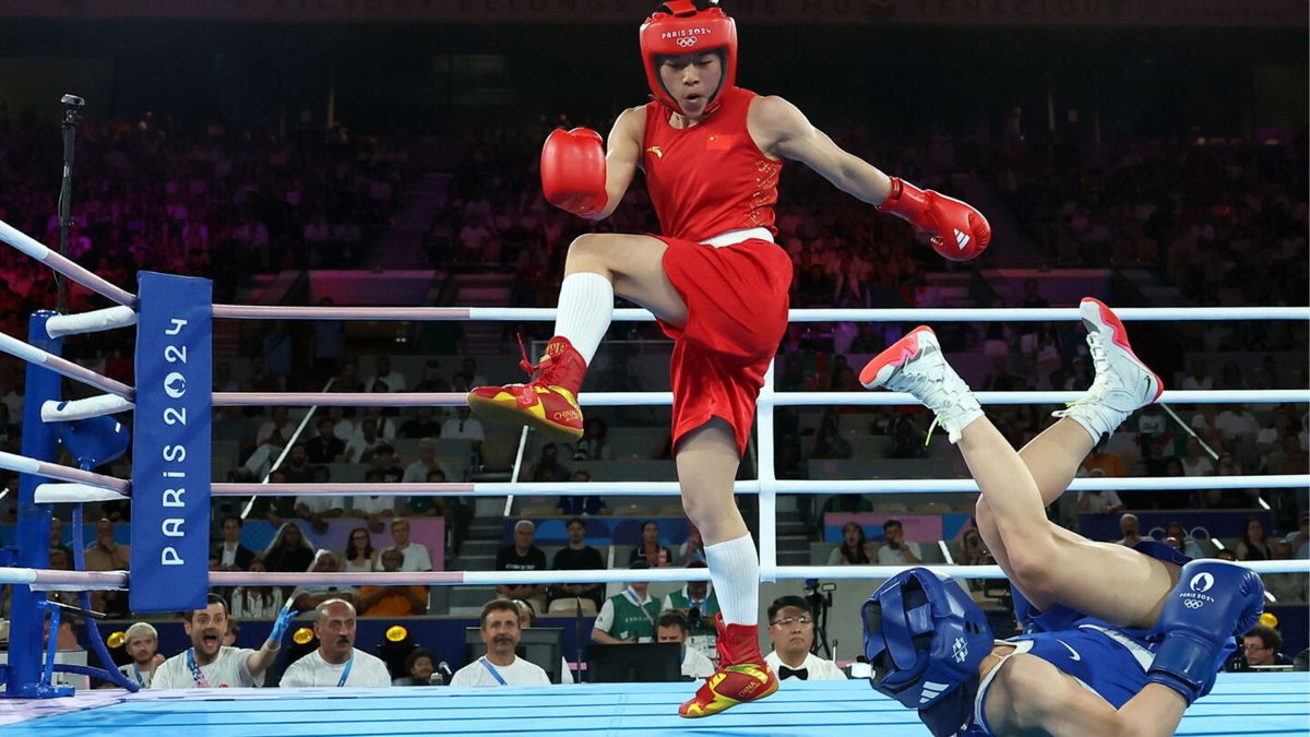 China's boxer Wu Yu wins flyweight gold