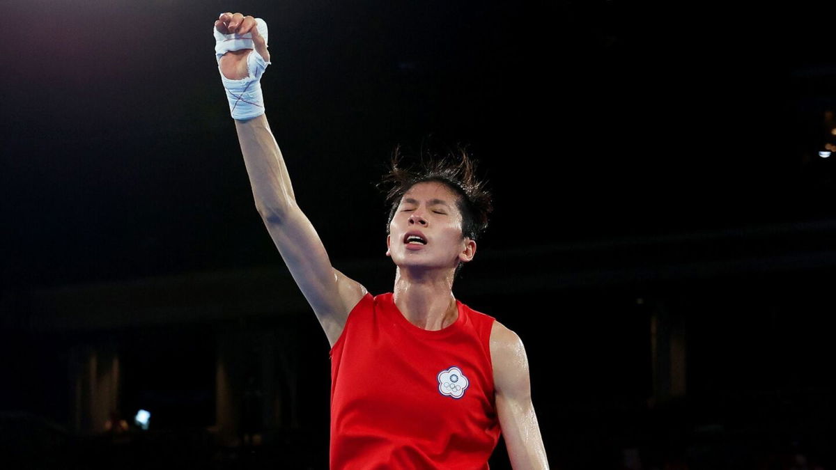 Lin Yu-ting wins featherweight boxing