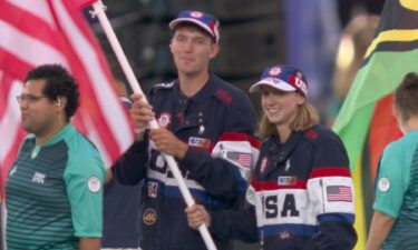 Nick Mead and Katie Ledecky