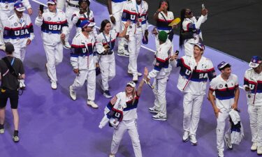 U.S. Olympic team at Closing Ceremony