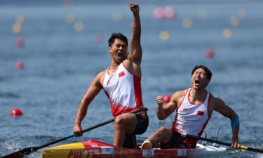 Liu and Ji take dominant gold in men's C-2 500m final