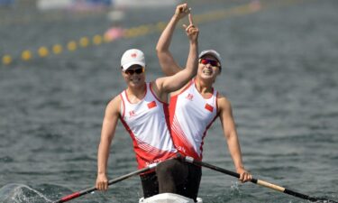 China tops first repeat podium in canoe sprint history