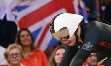 Carlin celebrates winning bronze in men's sprint