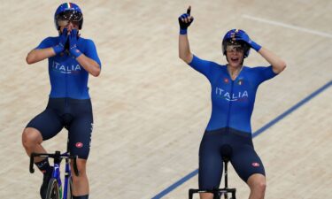 Italy celebrates winning gold