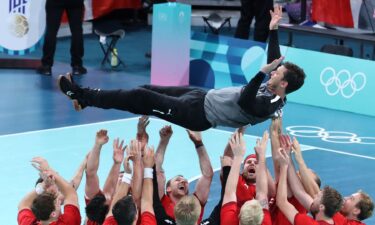 Denmark players celebrate after win in gold final