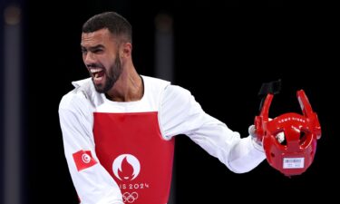 Firas Katoussi wins gold at 2024 Paris Olympic Games