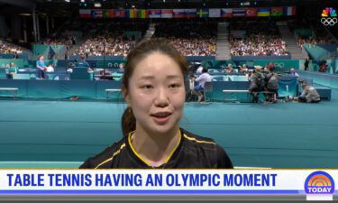 Table Tennis is having its moment at Paris Olympics