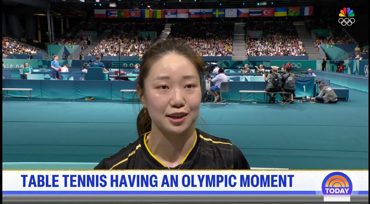 Table Tennis is having its moment at Paris Olympics