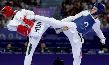 USA's Teachout falls to Marton in taekwondo quarterfinals