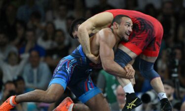 86kg freestyle wrestler Aaron Brooks