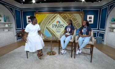 Leslie Jones with TeeTee Terry and Melissa Jefferson