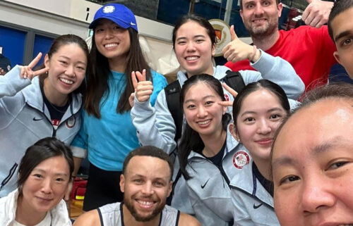 us table tennis and steph curry