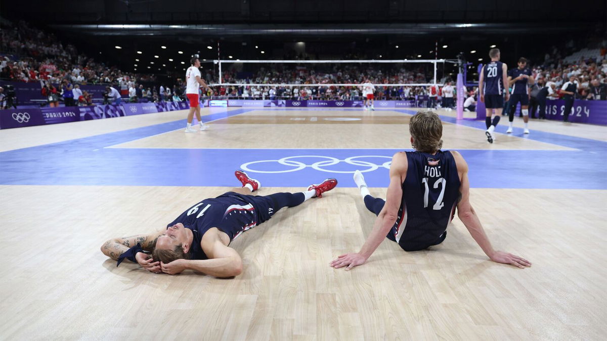 Team USA men's volleyball to play for bronze medal after brutal loss to