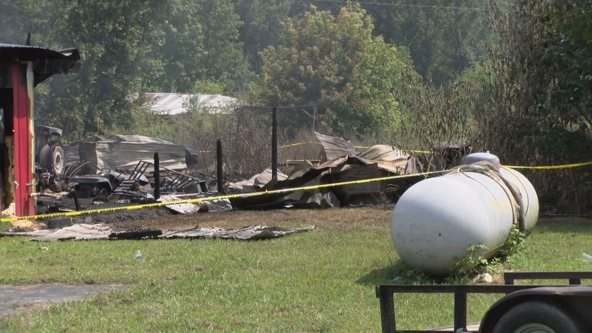 <i>WAAY via CNN Newsource</i><br/>A family in Jackson County spoke out after they experienced three fires within a span of two days