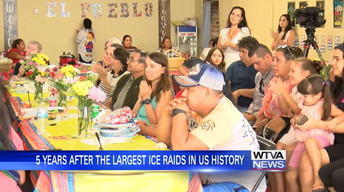 <i>WTVA via CNN Newsource</i><br/>A community and the organizations that supported them are reflecting on the fifth anniversary of the largest ICE raids in U.S. history.