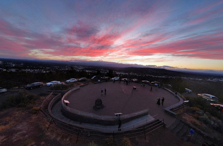 Bend sunset Pilot Butte Scot Brees 9-14