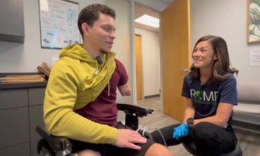 Leslie Martinez is preparing to hike to the top of the second-tallest peak in Ecuador to raise awareness and funding for amputees who don't have access to prosthetic care.