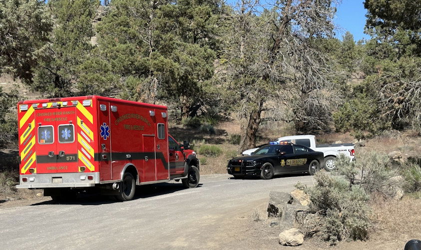 Crooked River Ranch Fire & Rescue, other agencies responded to fallen hiker at Steelhead Falls on Sunday.