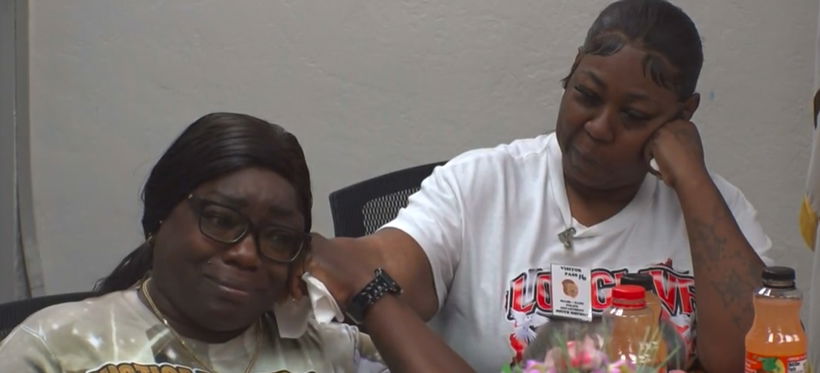 <i>WFOR via CNN Newsource</i><br/>Miami-Dade detectives and Mothers Fighting For Justice met on August 31 about gun violence at the Miami-Dade Police South Station in Cutler Bay.