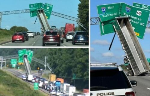 The crash shut down traffic for more than seven hours and caused miles of back-ups along the busy interstate.