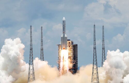 The Long March 5 Y-4 rocket took off from the Wenchang Space Launch Center on China's Hainan island in July 2020