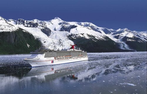 The Carnival Spirit cruise ship