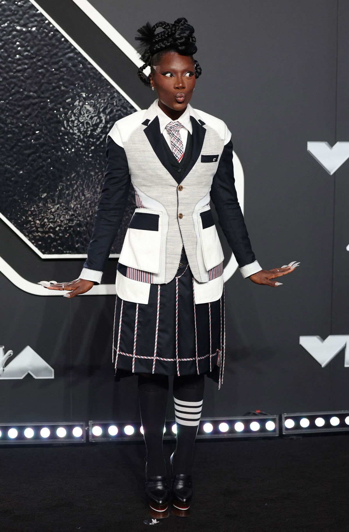 <i>Andrew Kelly/Reuters via CNN Newsource</i><br/>Doechii at the 2024 MTV’s Video Music Awards.