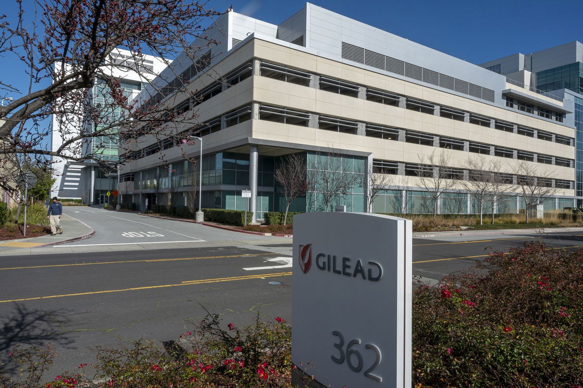 <i>David Paul Morris/Bloomberg/Getty Images via CNN Newsource</i><br/>Clinical trial data from Gilead show that 99.9% of participants who took a twice-a-year injection of lenacapavir for HIV prevention did not acquire an infection.