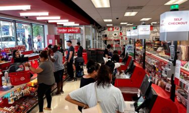 Busy Self checkout vs busy cashier check out at Target Store