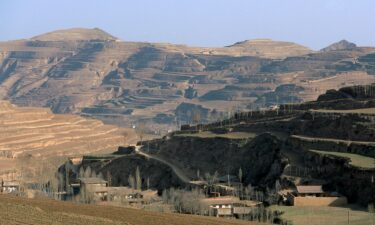 The Loess Plateau in Gansu Province