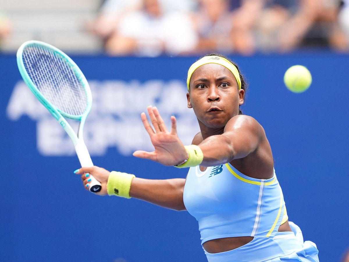 <i>Robert Deutsch/USA Today/Reuters via CNN Newsource</i><br/>Gauff rallied to force a third set against Navarro