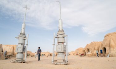 "Star Wars" is brought down to Earth in Tunisia.